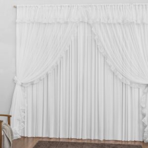 Cortina Romance Branco 3M