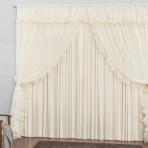 Cortina Romance Palha 2M
