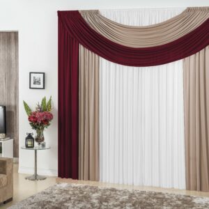 Cortina Athena Vinho 2M